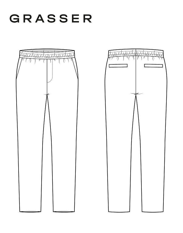 Trousers, pattern №915