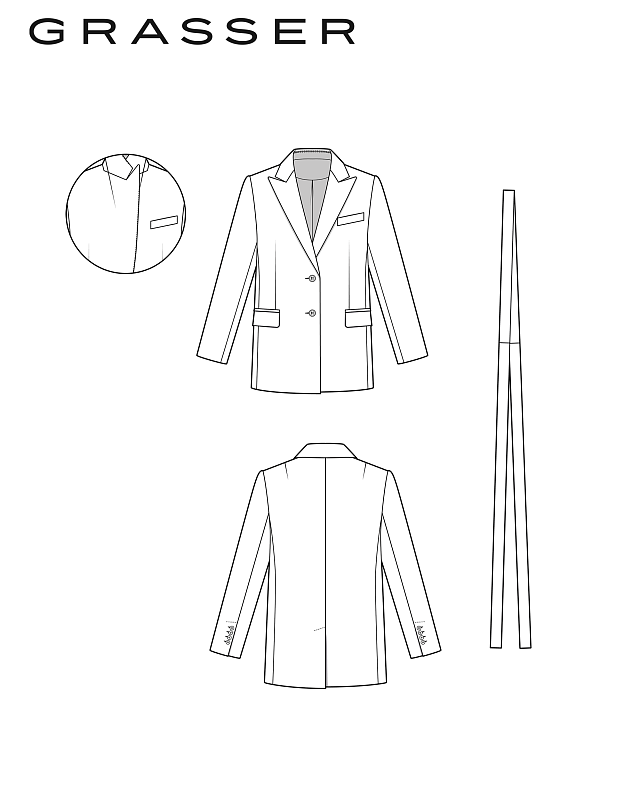 Jacket, pattern №1233