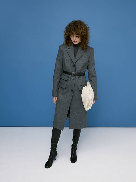 Coat in two length options, pattern №898