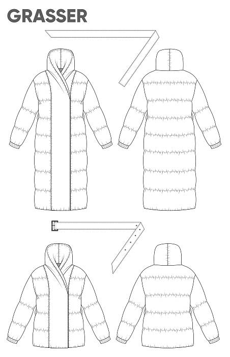 Coat and jacket, pattern №782