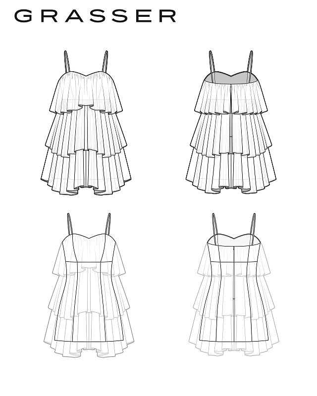 Dress, pattern №1188