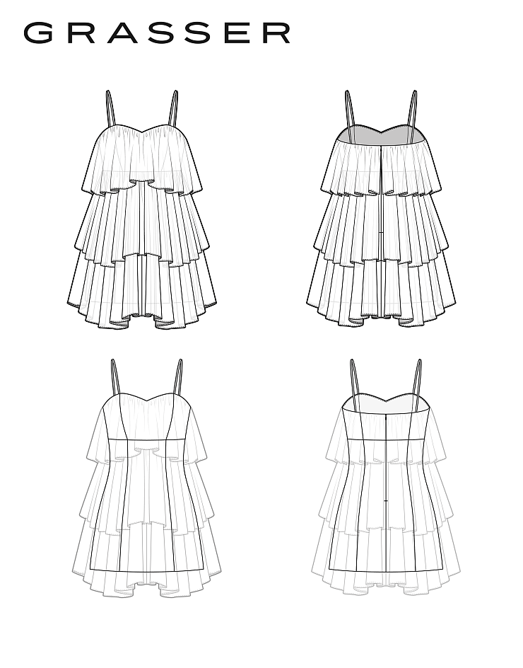 Dress, pattern №1188