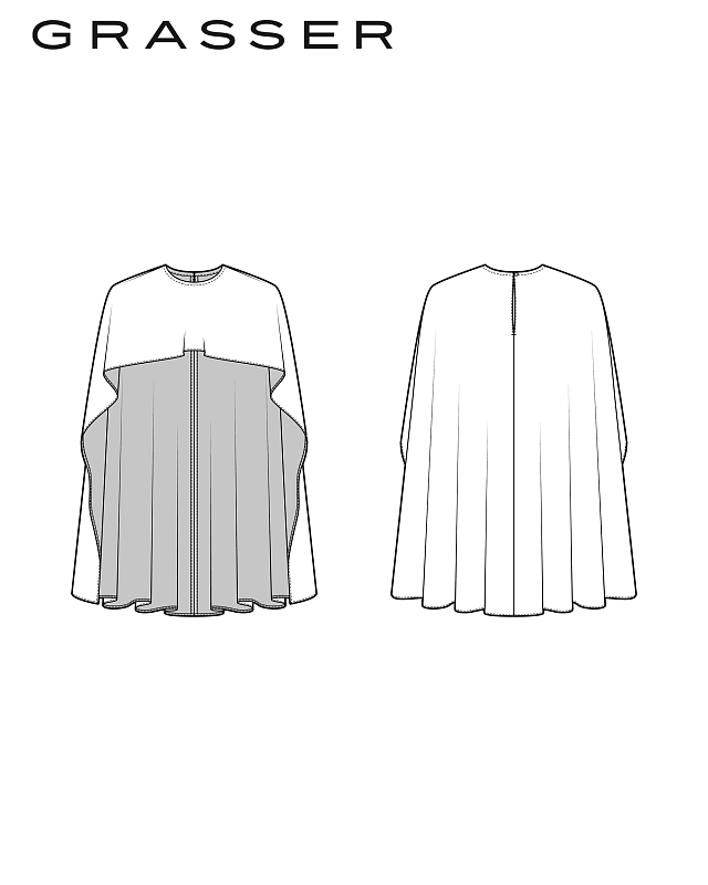 Cape, pattern №1239