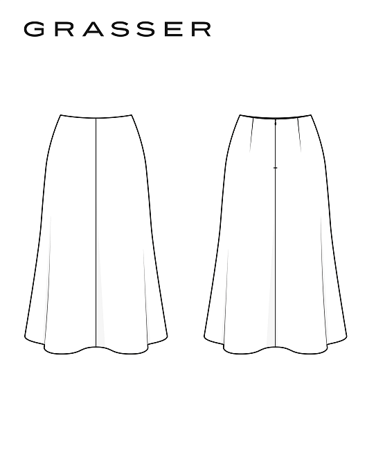 Skirt, pattern №1162