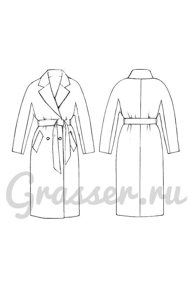 Coat, pattern №529