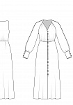 Dress in 2 options, pattern №802, photo 4