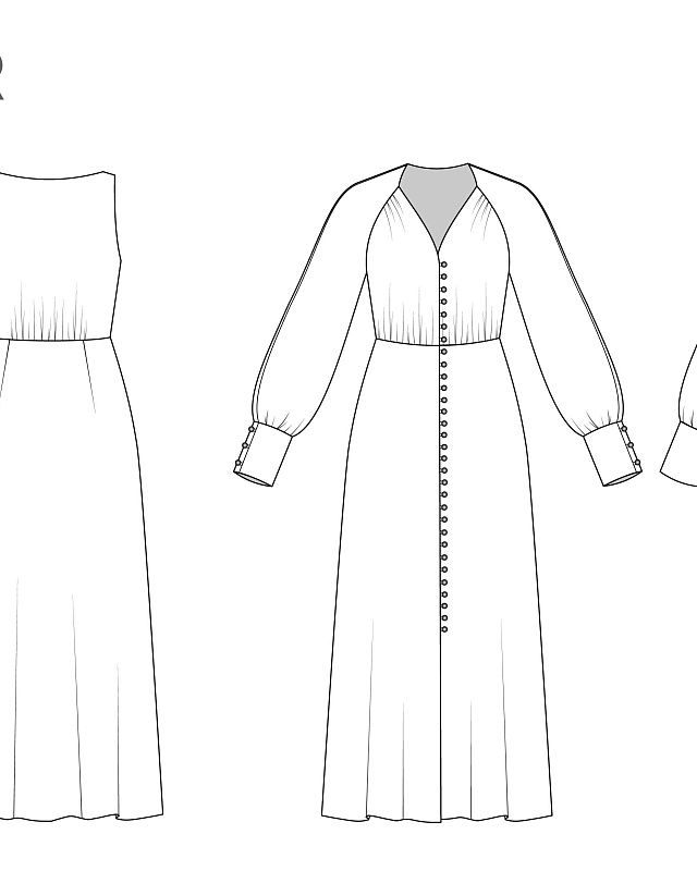 Dress in 2 options, pattern №802