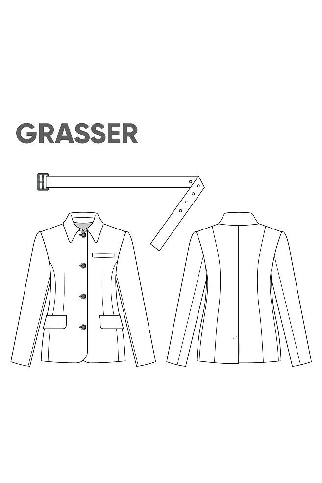 Insulated jacket, pattern №790