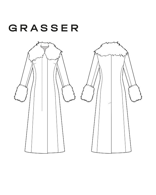 Coat, pattern №1063