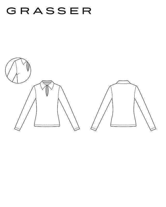 Longsleeve, pattern №1283 Longsleeve, pattern №1283