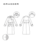 Trench coat, pattern №574