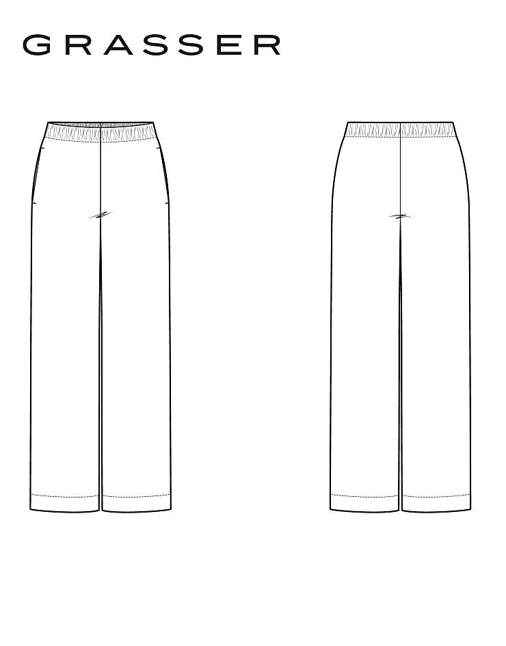 Trousers, pattern №1290