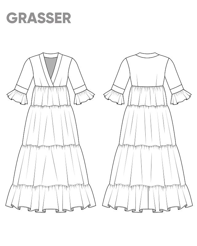 Dress, pattern №768