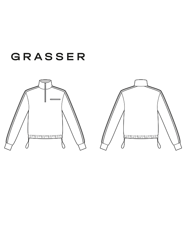 Jersey jacket, pattern №958