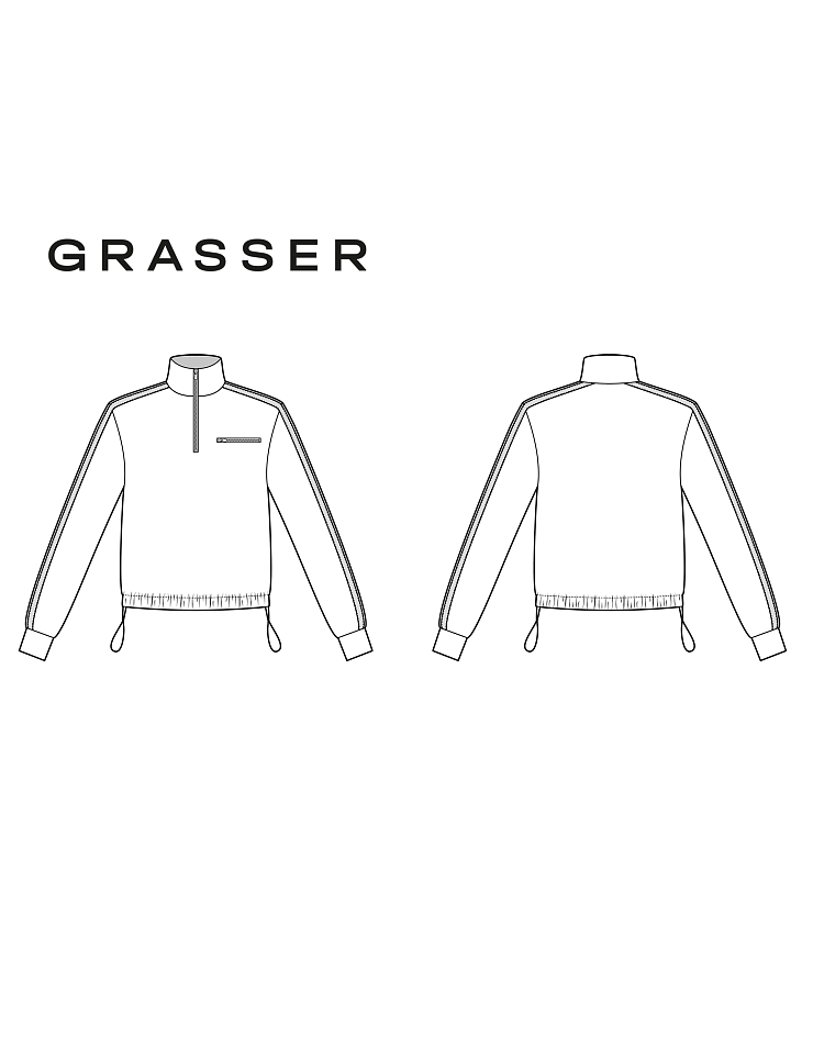 Jersey jacket, pattern №958