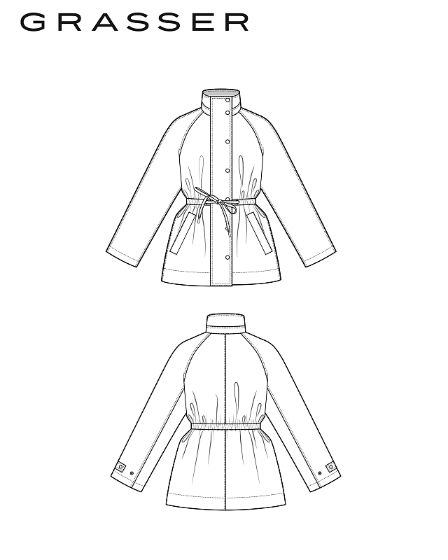 Jacket, pattern №1210