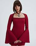 Dress in two length, pattern №1335