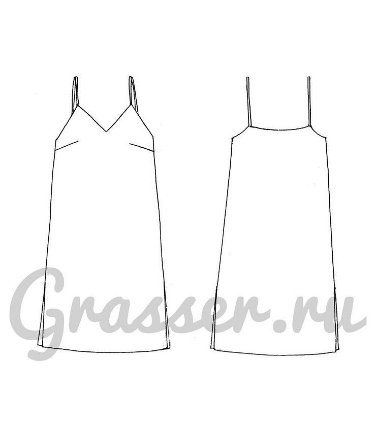 Dress, pattern №217