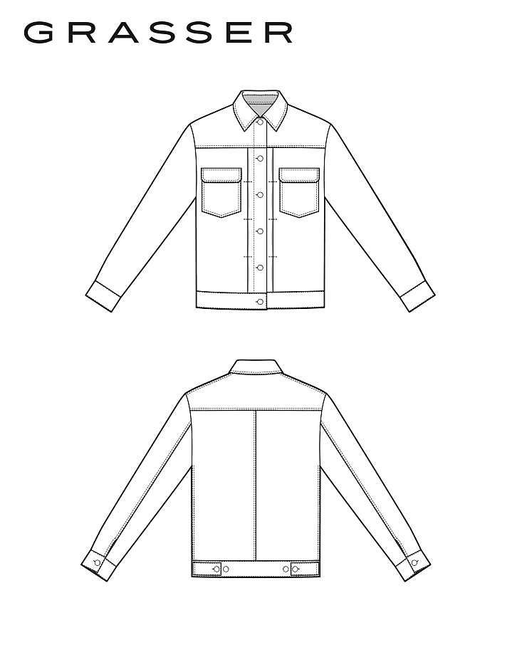 Jacket, pattern №1207