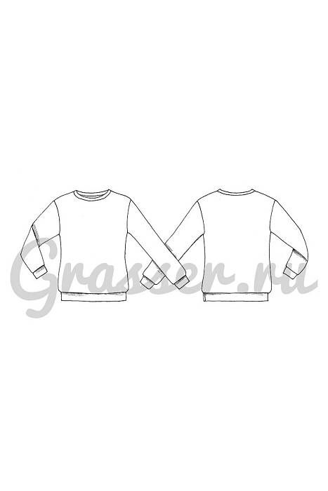 Sweatshirt, pattern №146