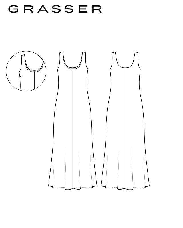 Dress, pattern №1243