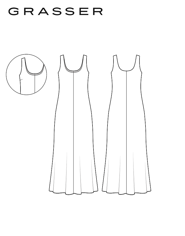 Dress, pattern №1243