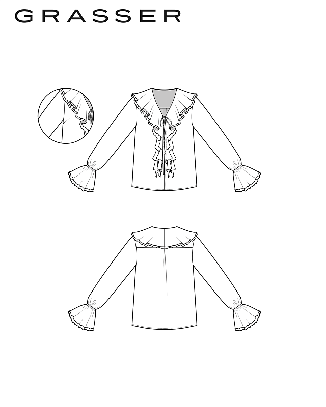 Blouse, pattern №1219