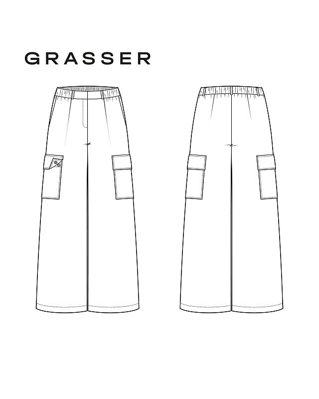 Trousers, pattern №1012