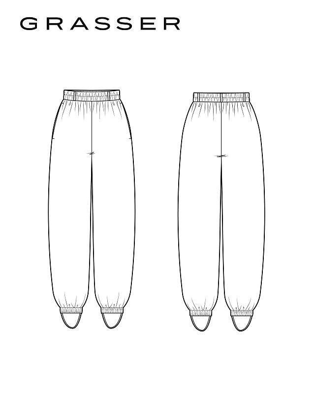 Trousers, pattern №1165