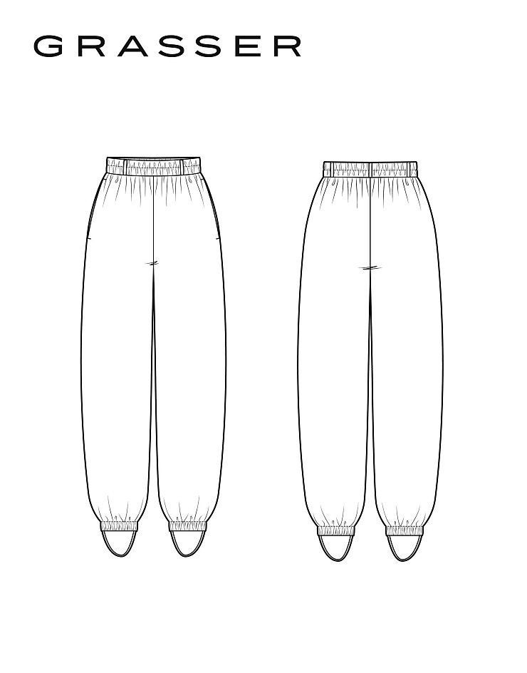 Trousers, pattern №1165