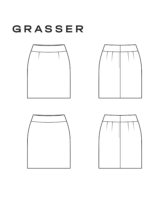 Skirt, pattern №996