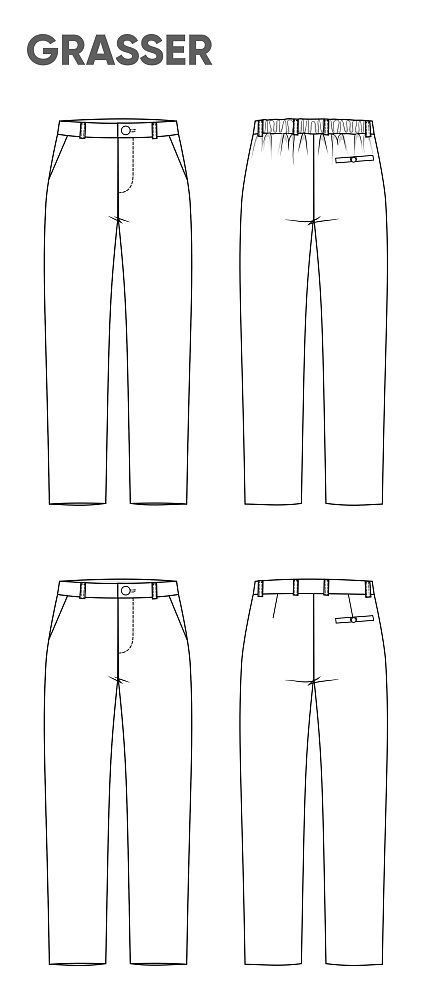 Trousers, pattern №117