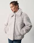 Fur jacket in two options, pattern №1382