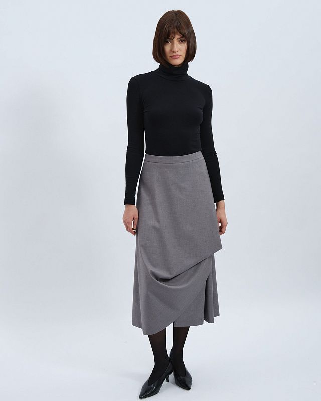 Turtleneck sweater, pattern №1074