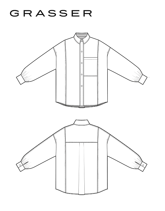 Shirt, pattern №1157