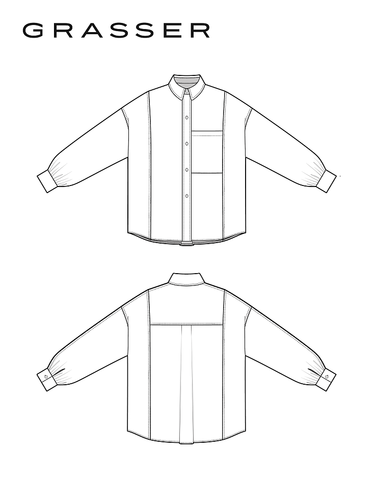 Shirt, pattern №1157