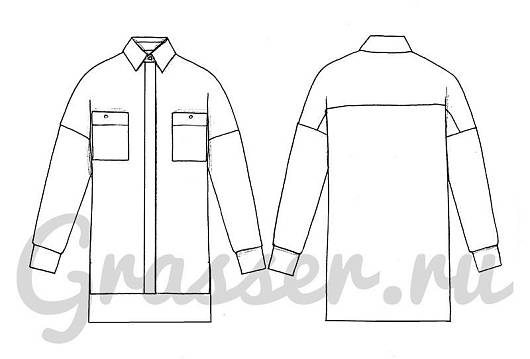 Shirt, pattern №670