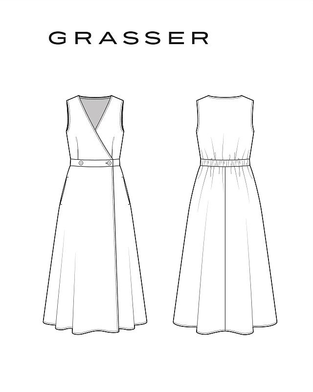 Dress, pattern №1346 Dress, pattern №1346