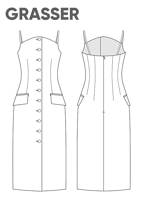 Dress, pattern №847