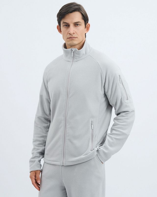 Men's knitted jacket, pattern №1286