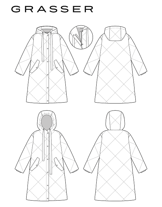 Coat, pattern №1177