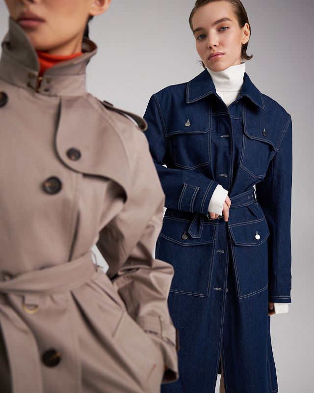 Trench coat, pattern №1003