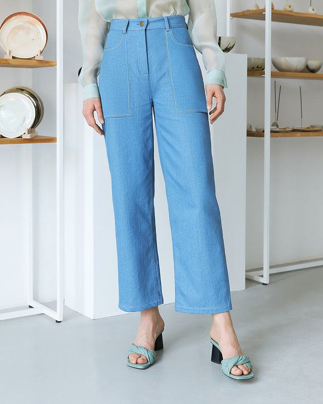 Trousers with 2 pocket options, pattern №834