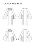 Dress in two length, pattern №1335