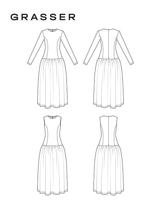 Dress, pattern №1050