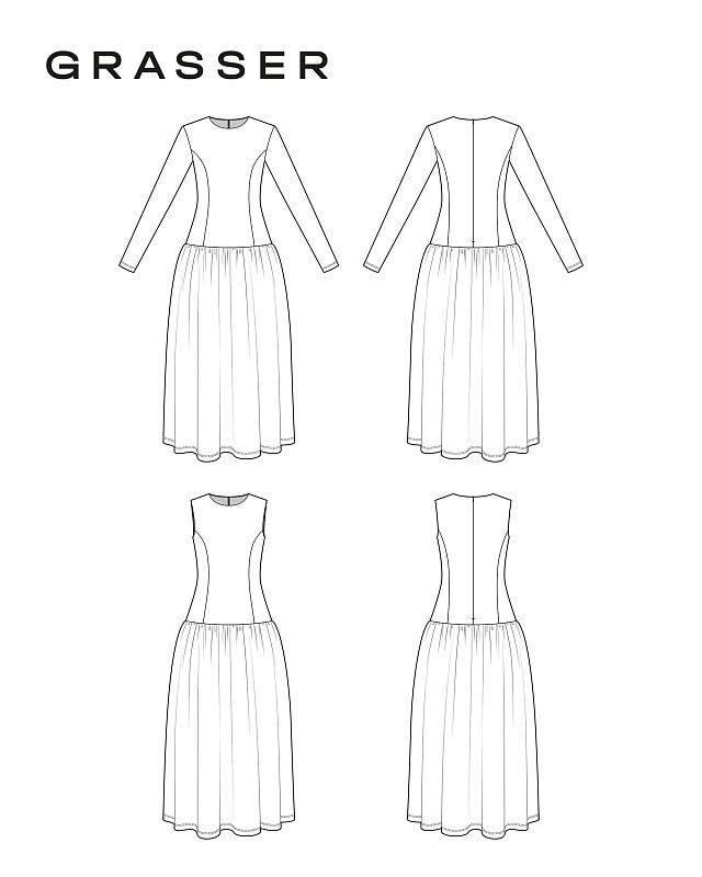 Dress, pattern №1050