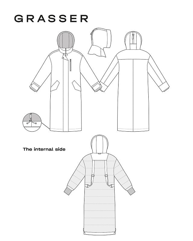 Coat, pattern №1066