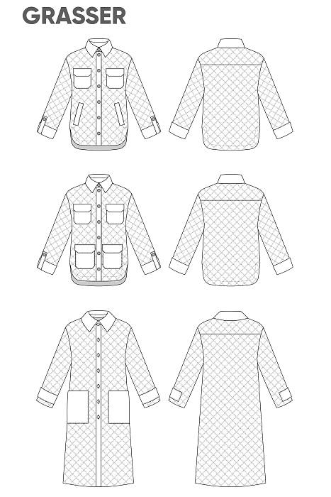 Coat and jacket, pattern №785