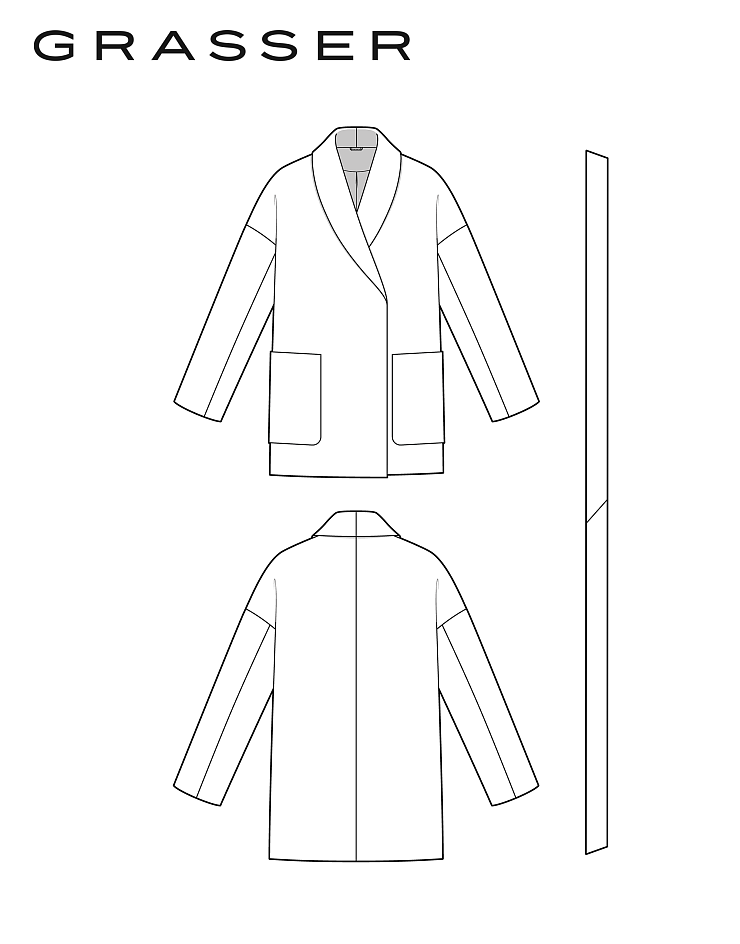 Coat, pattern №1271