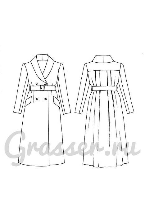 Coat, pattern №739